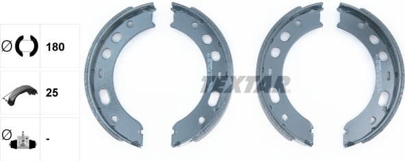 Brake Shoe Set, parking brake 91063500