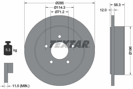 Brake Disc 92169100