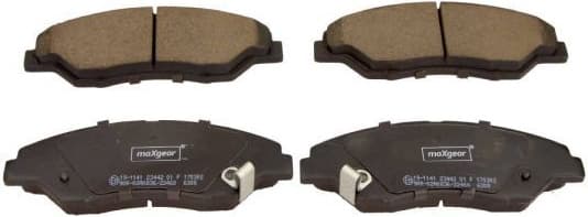 Brake Pad Set, disc brake 19-1141