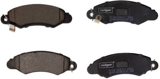 Brake Pad Set, disc brake 19-1149