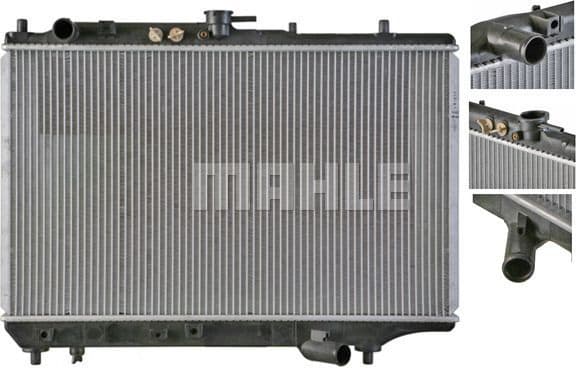 Radiator, engine cooling BEHR CR 179 000S