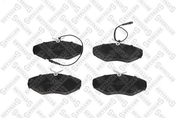 Brake Pad Set, disc brake 845 001B-SX