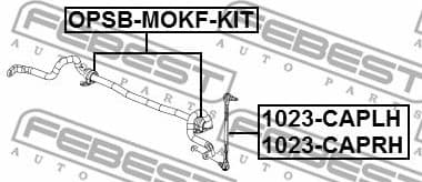 Repair Kit, stabiliser bush OPSB-MOKF-KIT - image 2
