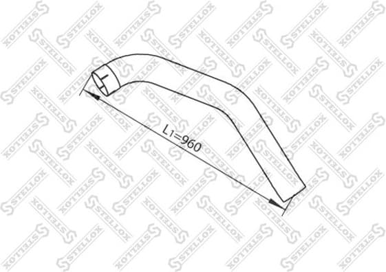 Exhaust Pipe 82-03711-SX