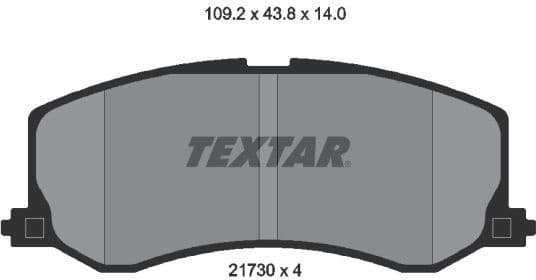 Brake Pad Set, disc brake 2173001