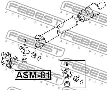 Joint, propshaft ASM-81 - image 2