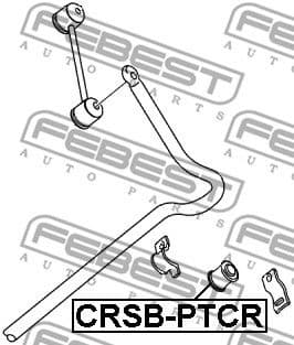 Mounting, stabiliser bar CRSB-PTCR - image 2
