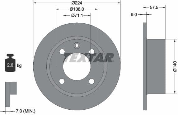 Brake Disc 92059700