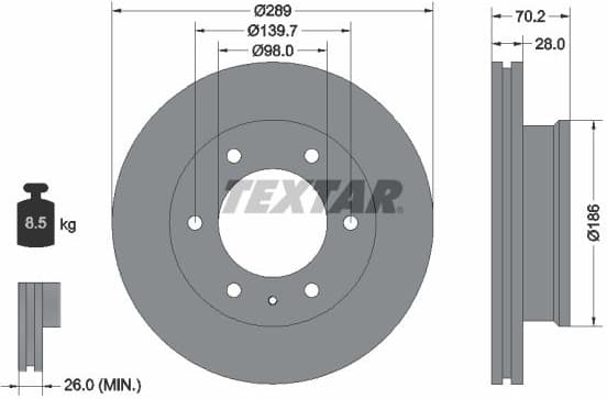 Brake Disc 92223000