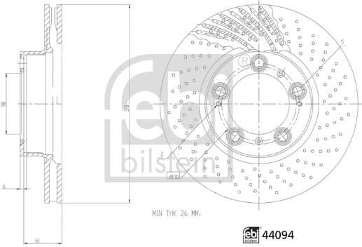 Brake Disc 44094