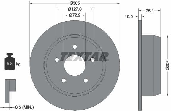 Brake Disc 92113700
