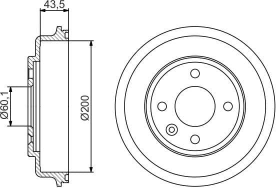 Brake Drum 0986477313 - image 5