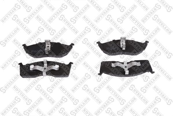 Brake Pad Set, disc brake 458 000B-SX