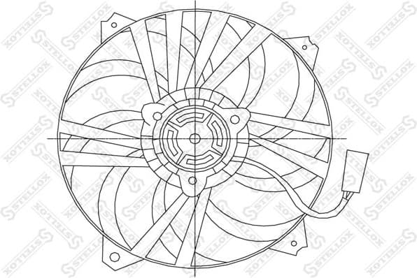Fan, engine cooling 29-99278-SX