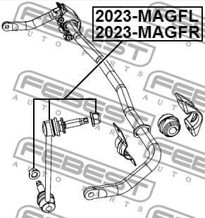 Link/Coupling Rod, stabiliser bar 2023-MAGFL - image 2