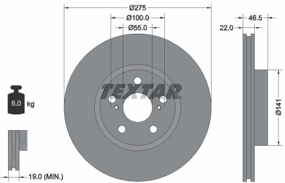 Brake Disc 92199300