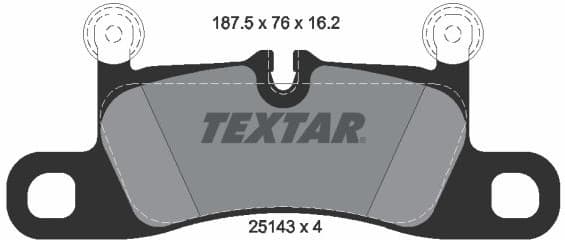 Brake Pad Set, disc brake 2514301