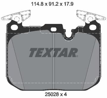 Brake Pad Set, disc brake 2502805
