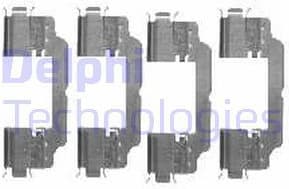 Accessory Kit, disc brake pad LX0475