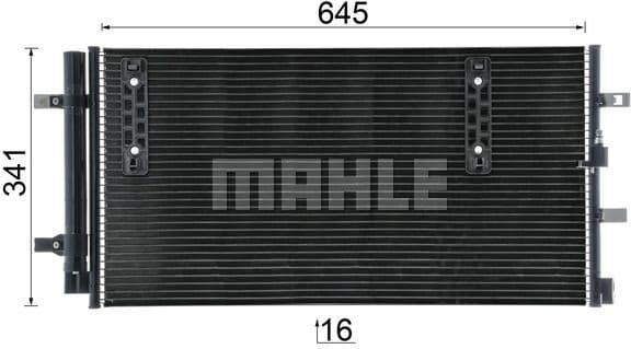 Condenser, air conditioning BEHR *** PREMIUM LINE *** AC 457 000P - image 5