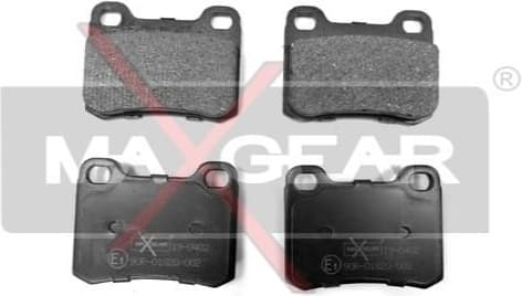 Brake Pad Set, disc brake 19-0402