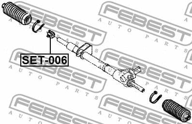 Repair Kit, steering gear SET-006 - image 2