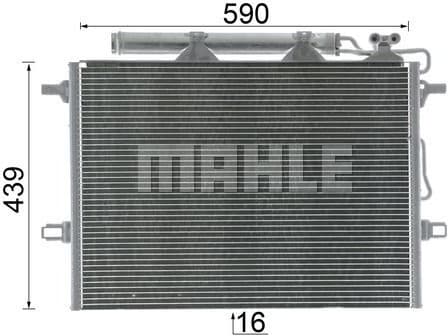 Condenser, air conditioning BEHR *** PREMIUM LINE *** AC 318 000P - image 12