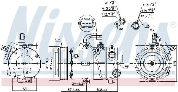 Compressor, air conditioning ** FIRST FIT ** 890575 - image 6