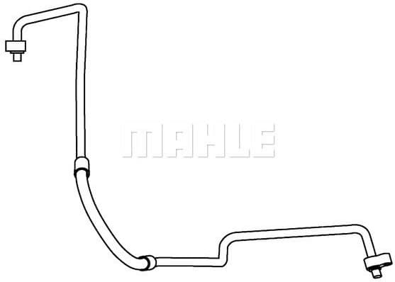 High-pressure Line, air conditioning BEHR *** PREMIUM LINE *** AP 86 000P - image 2