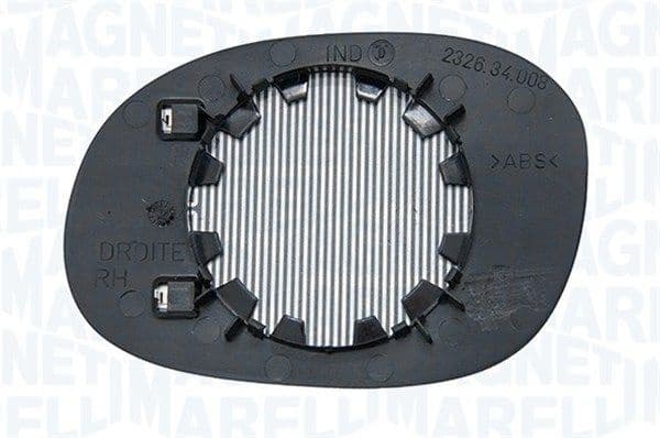 Mirror Glass, exterior mirror 351991304290 - image 2