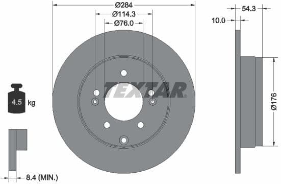 Brake Disc 92166600