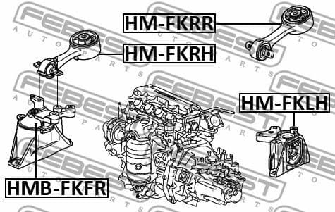 Mounting, engine HM-FKRR - image 2