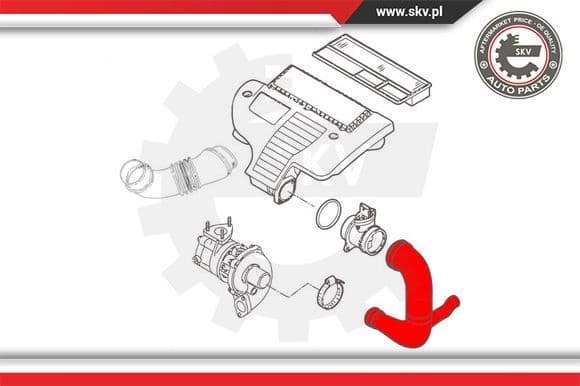Charge Air Hose 43SKV226 - image 4