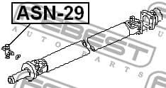 Joint, propshaft ASN-29 - image 2