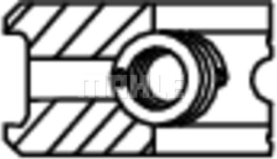 Piston Ring Set 063 54 N0 - image 3