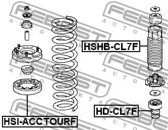 Rubber Buffer, suspension HD-CL7F - image 2