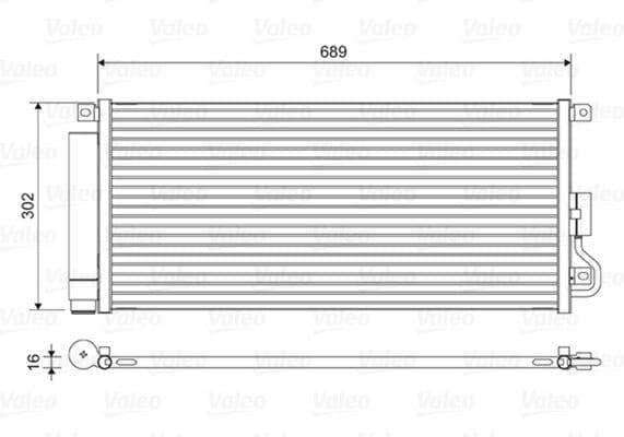 Condenser, air conditioning 822592