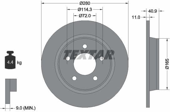 Brake Disc 92130600