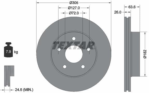 Brake Disc 92113600