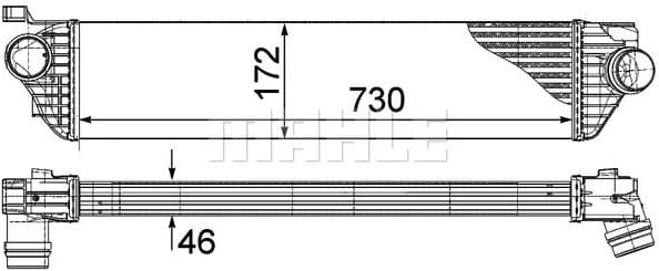 Charge Air Cooler BEHR *** PREMIUM LINE *** CI 386 000P - image 2