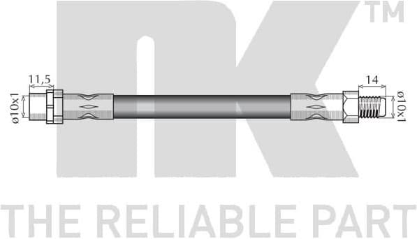 Brake Hose 851526 - image 2