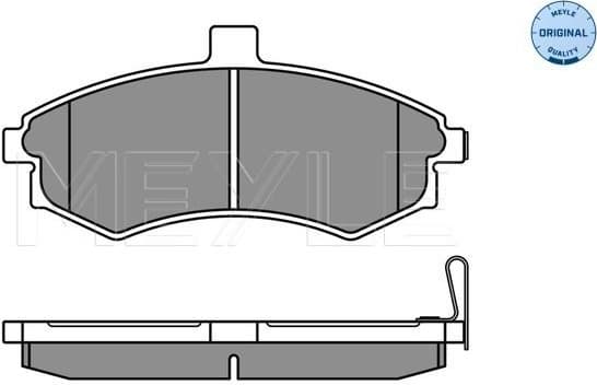 Brake Pad Set, disc brake MEYLE-ORIGINAL: True to OE. 025 240 3117/W - image 2