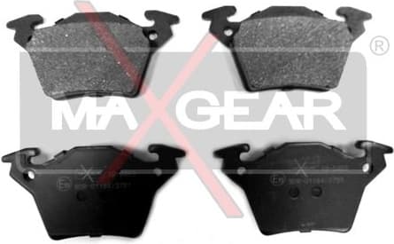 Brake Pad Set, disc brake 19-0469 - image 2