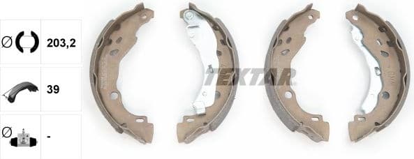 Brake Shoe Set 91077200