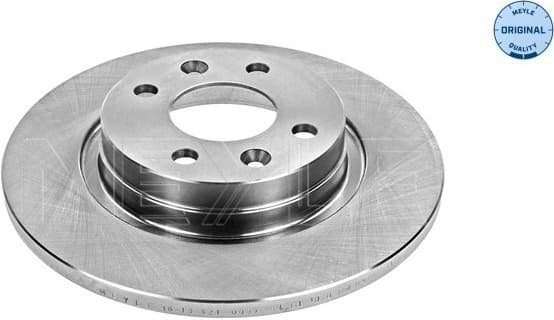 Brake Disc MEYLE-ORIGINAL: True to OE. 16-15 521 0005