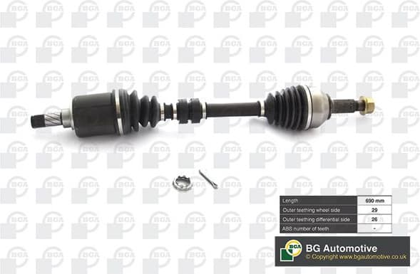 Drive Shaft DS6315L