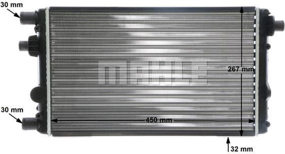 Radiator, engine cooling BEHR CR 632 000S - image 12