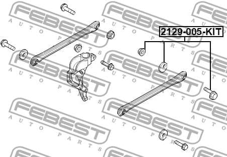 Camber Correction Screw 2129-005-KIT - image 2