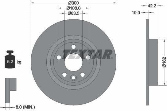 Brake Disc PRO 92293803