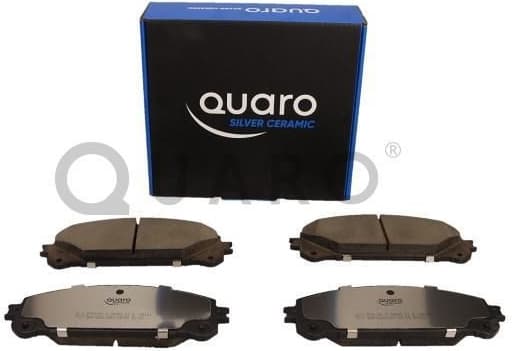 Brake Pad Set, disc brake QUARO SILVER CERAMIC QP4019C - image 2